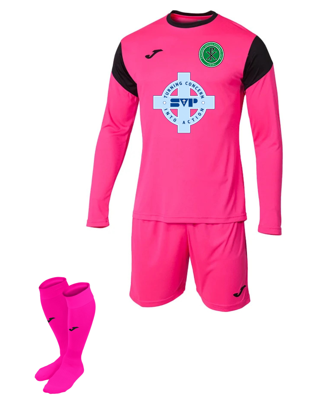 Catholic United Away Goalkeeper Kit