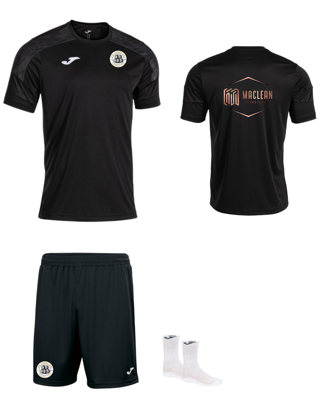Charcoal FC Training Kit