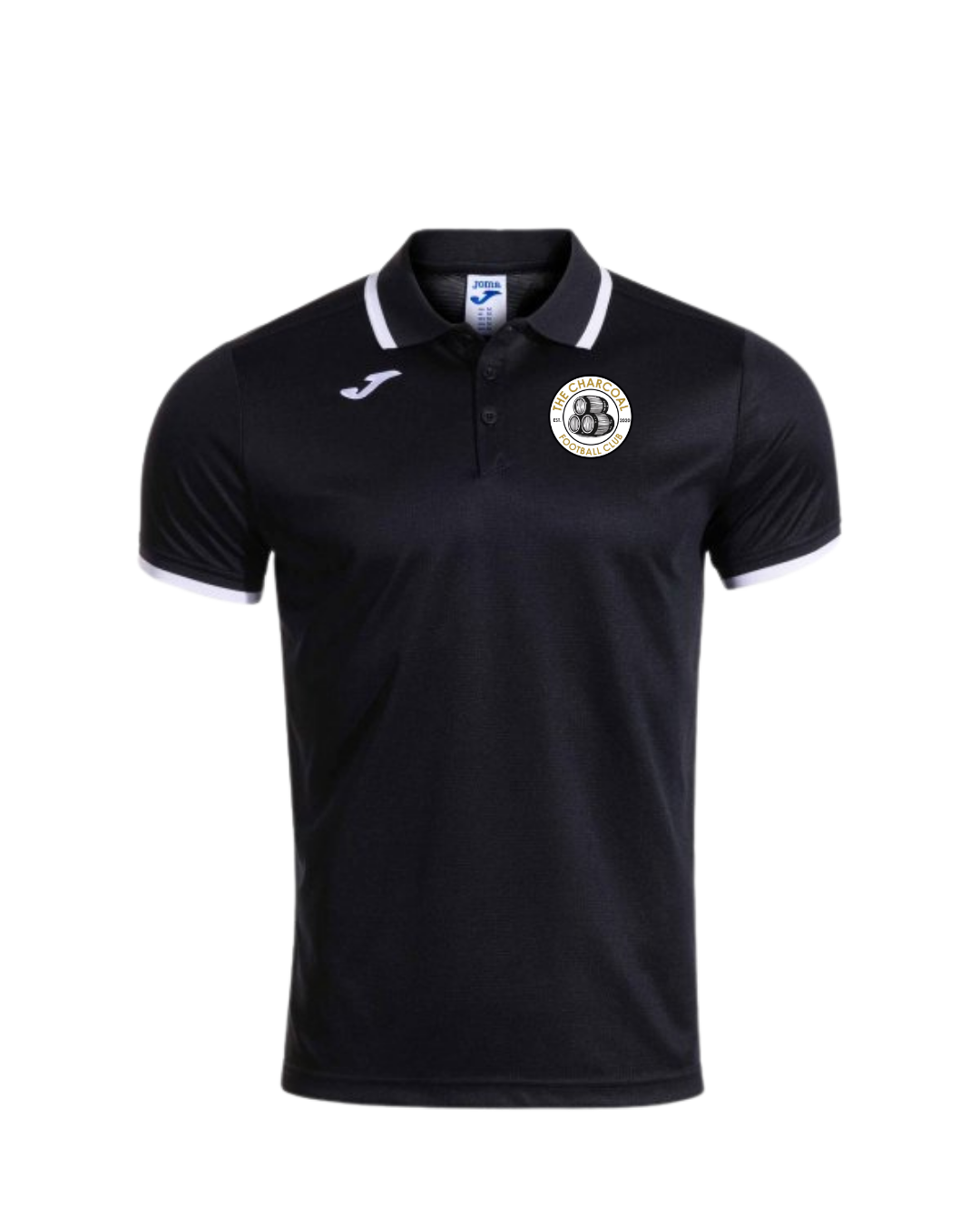 Charcoal FC Club Polo Shirt