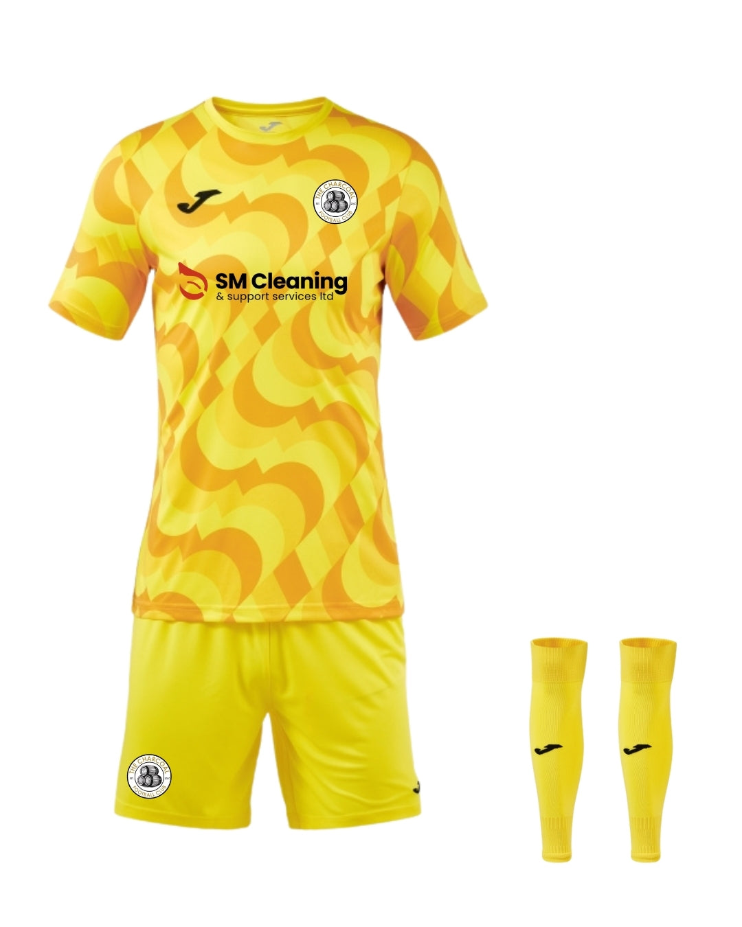 The Charcoal FC Away Goalkeeper Kit