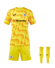 The Charcoal FC Away Goalkeeper Kit