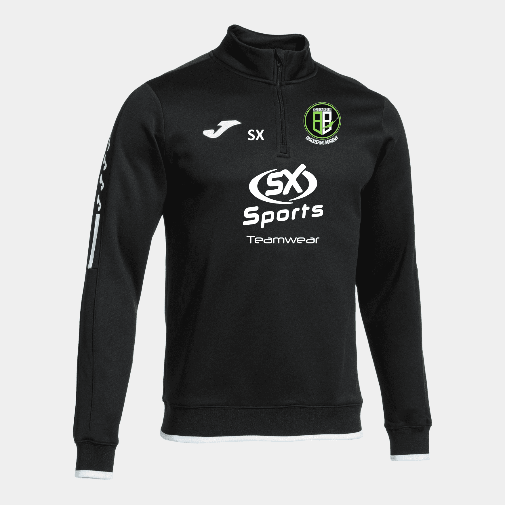 BBGK Coaches Half Zip Sweatshirt