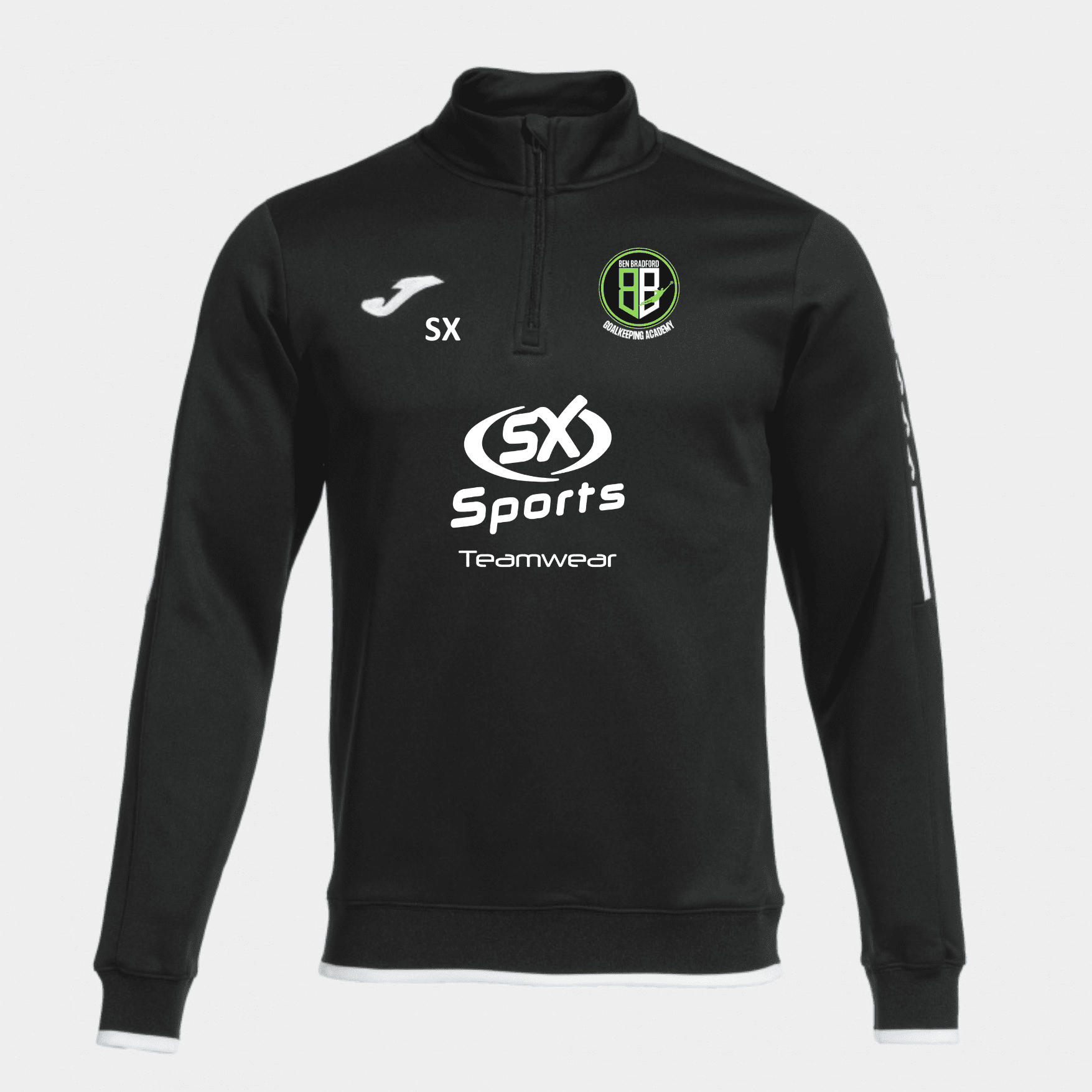 BBGK Coaches Half Zip Sweatshirt
