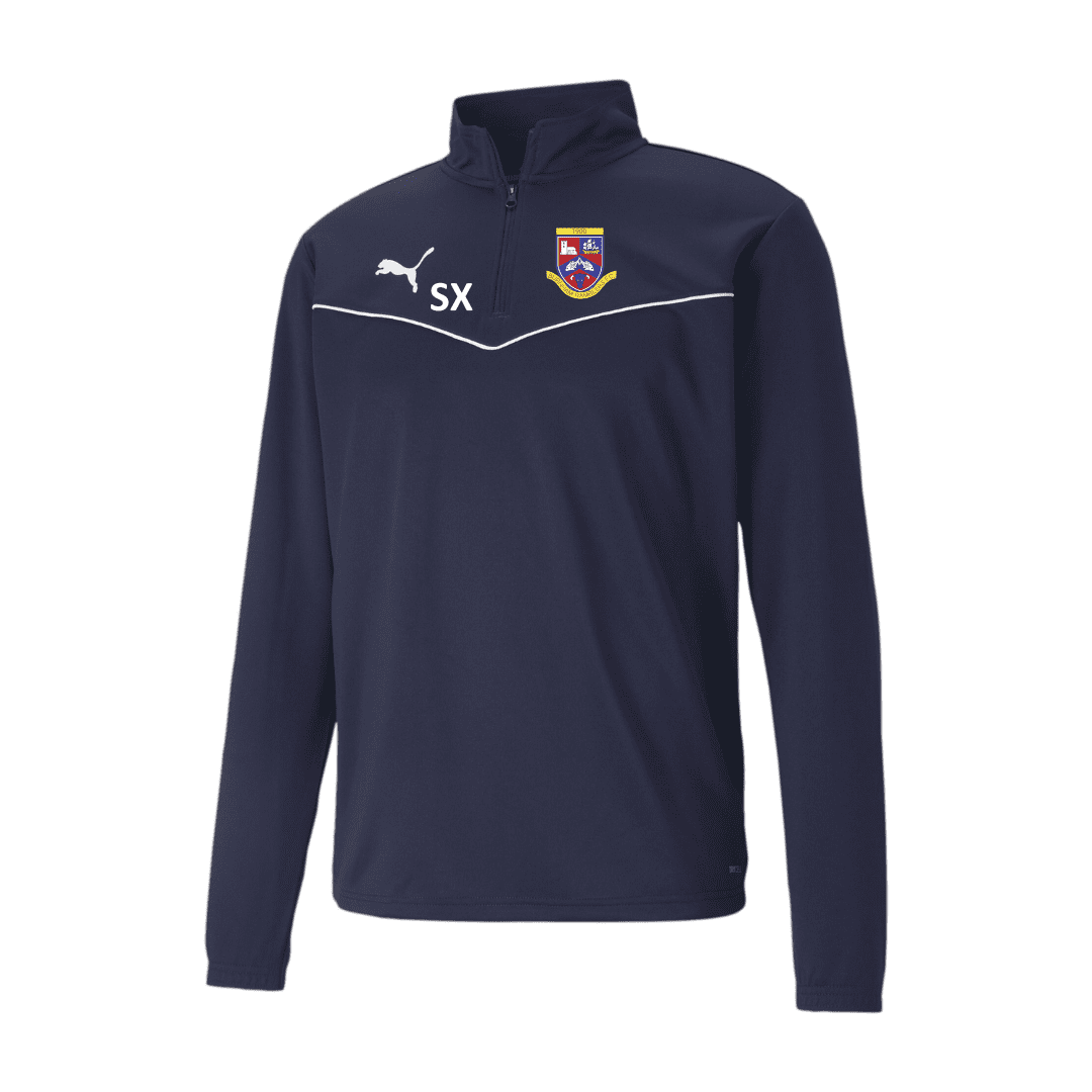 Burnham Ramblers Puma teamRISE 1/4 Zip Top