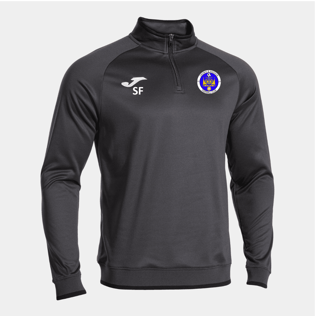 Crown & Anchor Half Zip Sweatshirt
