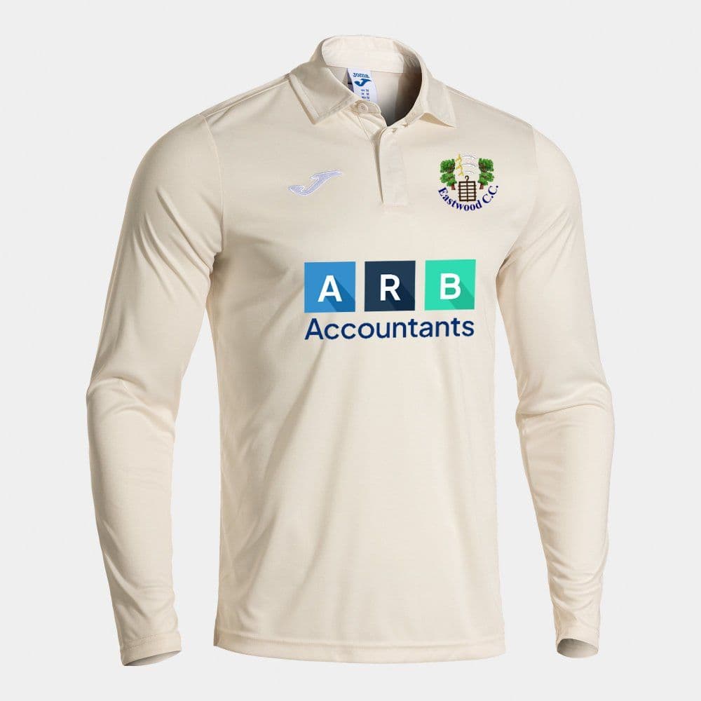 Joma Cricket Long Sleeve Polo Shirt