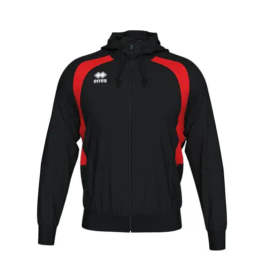 Errea Aris Full Zip Hooded Jacket