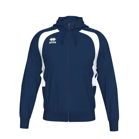 Errea Aris Full Zip Hooded Jacket