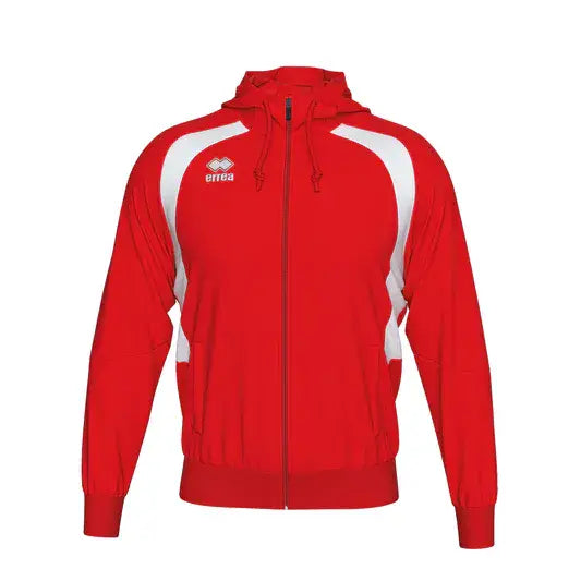 Errea Aris Full Zip Hooded Jacket
