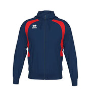 Errea Junior Aris Full Zip Hooded Jacket
