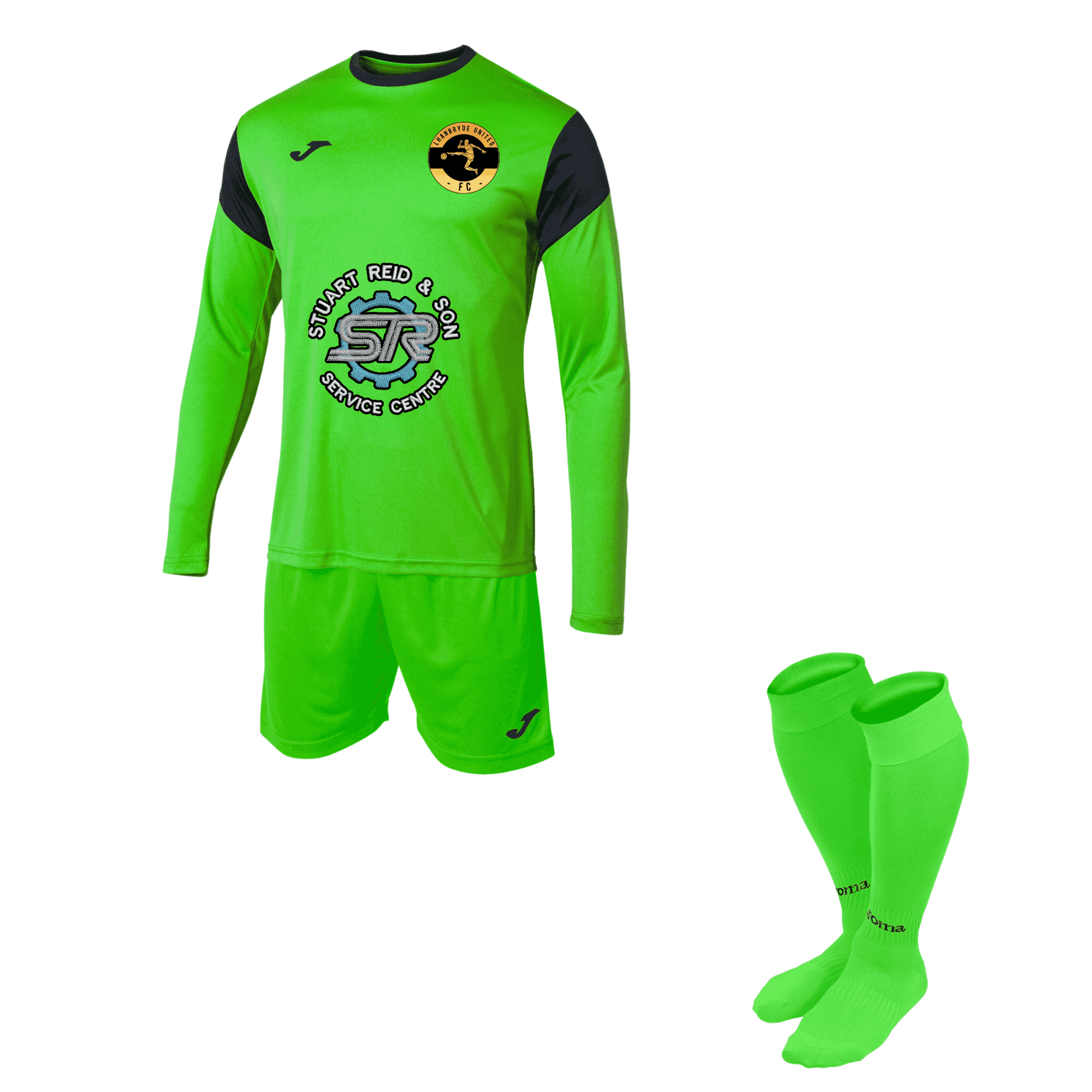 Lhanbryde United Home Goalkeeper Kit
