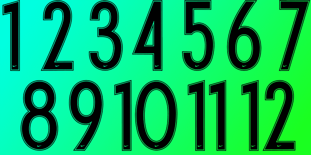 Nike Shirt Numbers