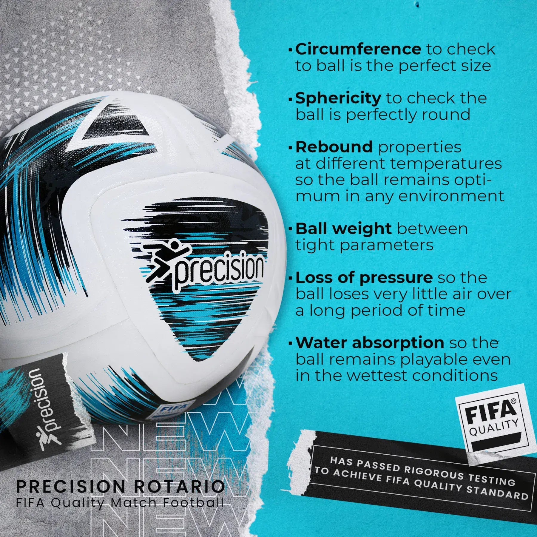 Precision Rotario FIFA Quality Match Football