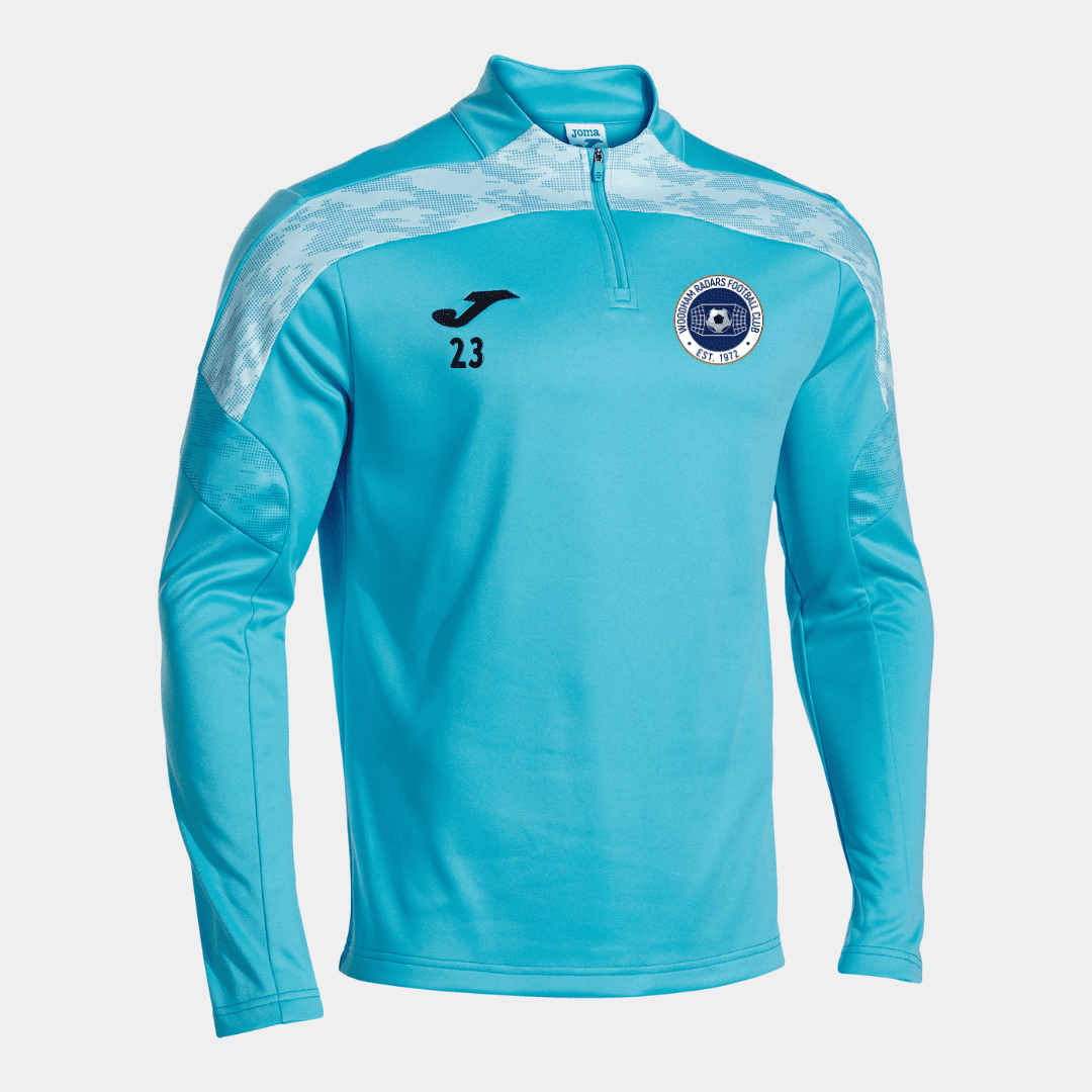 Woodham Radars 2025 Players Training Half Zip Sweatshirt